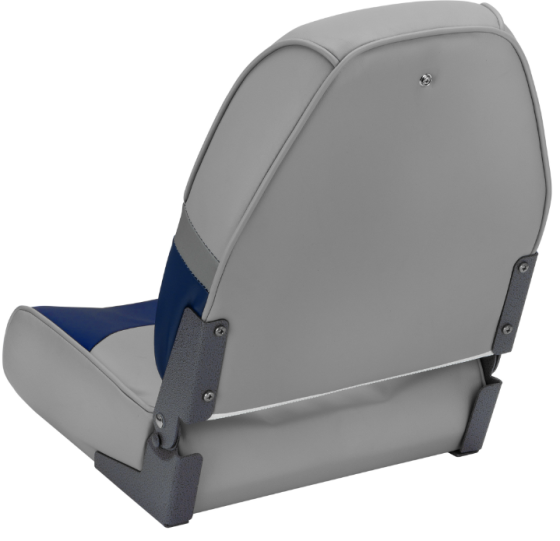 Сиденье RYE PREMIUM  24&#8243; X 15.5 X 16&#8243; серо/синее HM40-10202 Дніпро