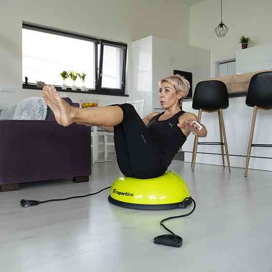 Подушка для балансировки с усилением inSPORTline Dome UNI / зеленый Киев