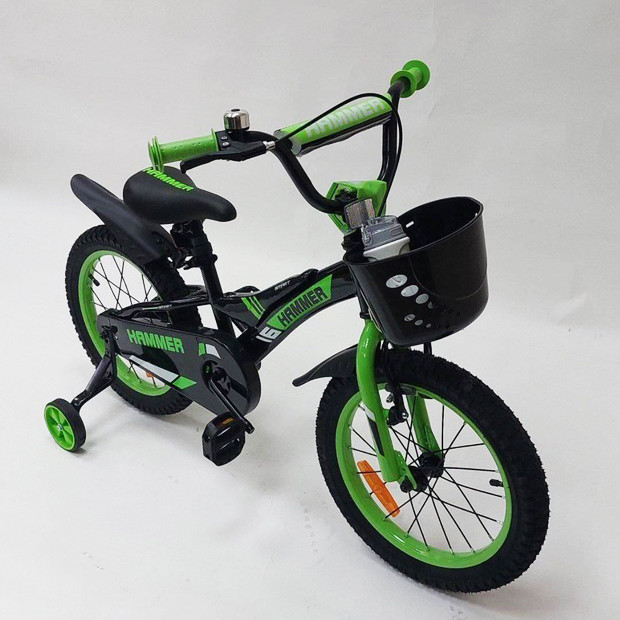 Дитячий велосипед з приставними колесами, Підлітковий велосипед для хлопчиків Двоколісний MW-45 Львів - фото 3