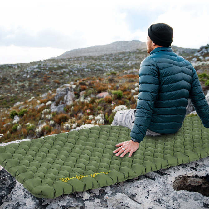 Матрац надувний надлегкий двомісний Naturehike CNK2450WS014, із мішком для надування, прямокутний зе Киев - изображение 8