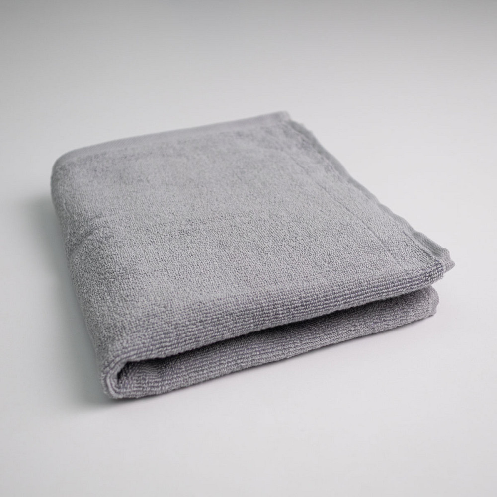 Махровое полотенце двустороннее Лаванда GM Textile 50х90см 400г/м2 (Лавандовый Серый) Сумы - изображение 8