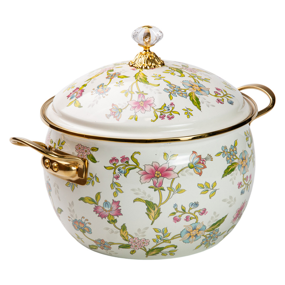 Yiwu Емальована каструля об'ємом 5 літрів HP-2-112 Київ - фото 3