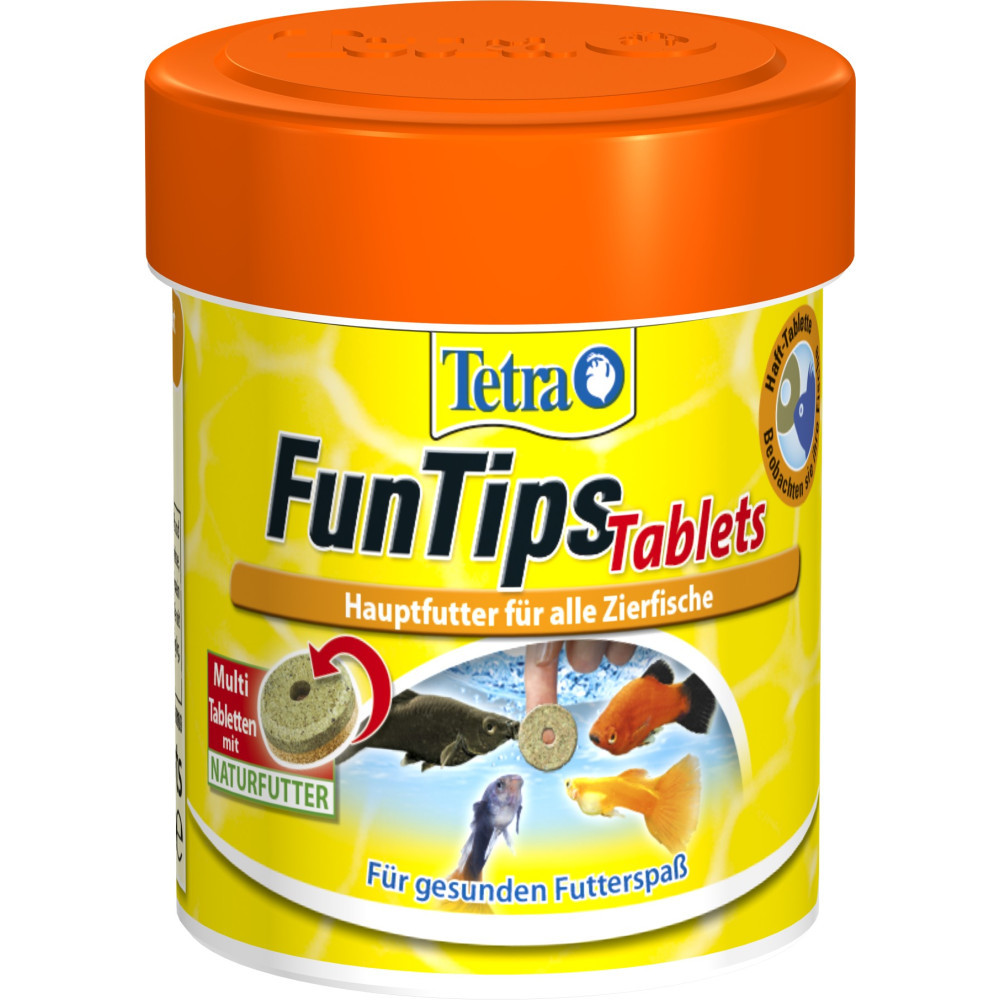 Корм сухой Tetra FunTips для рыб в виде клейких таблеток 75шт Киев - изображение 1
