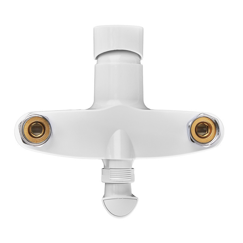 Смеситель для ванны PLAMIX OSCAR-006 EURO SET WHITE из термопластика (со шлангом, лейкой и кронштейном) (MX1895) Черновцы - изображение 4