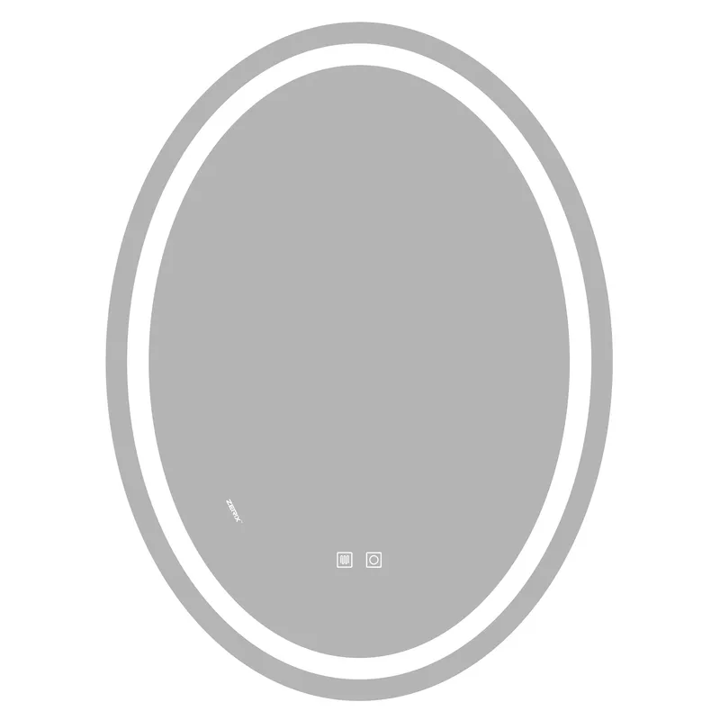 Зеркало Zerix Fusion MV01-60x80-REVERSE с LED Touch, Anti-fog, диммером, регулятором яркости (ZX6068) Киев - изображение 1