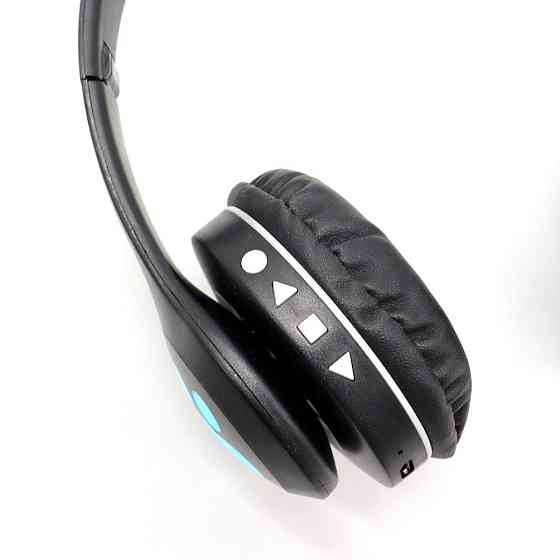 Бездротові навушники з котячими вушками, VZV-23M, Чорні / Дитячі Bluetooth навушники з мікрофоном Київ