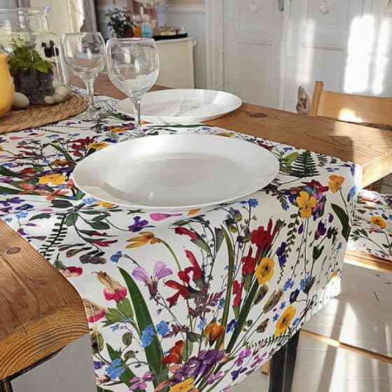 Дорожка на стол Яркие цветы Винница
