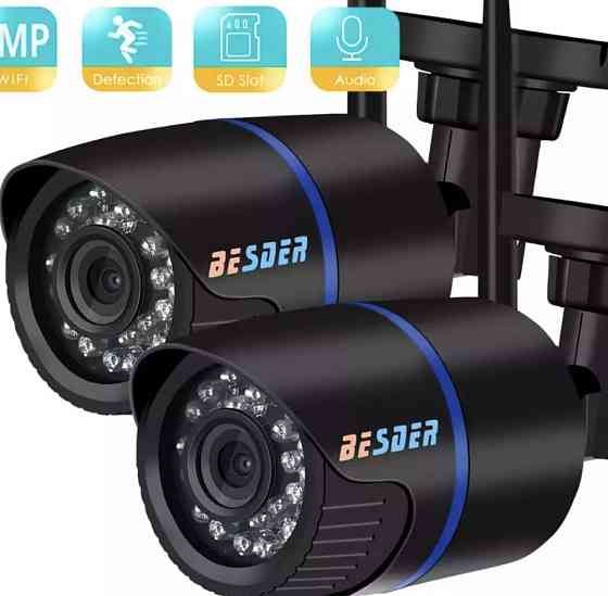 Камера відеоспостереження з датчиком руху: 2 МП, 5 МП Харків