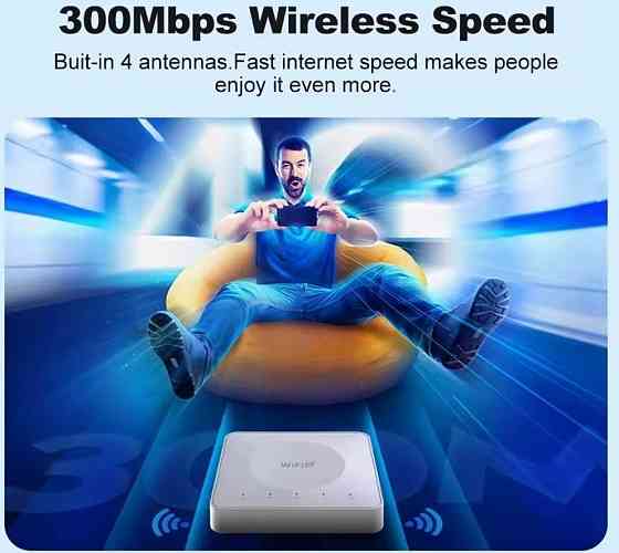 4G LTE Wi-Fi 6 Роутер под SIM-карту | Питание Type-C | Для блэкаутов. Харьков