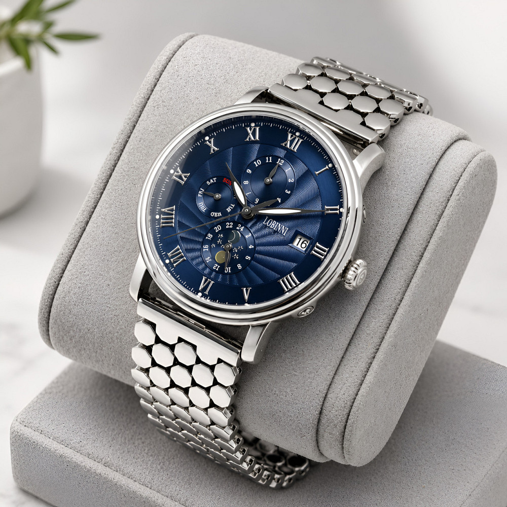 Lobinni Millionare Exclusive Silver, 2 ремінці Київ - фото 2