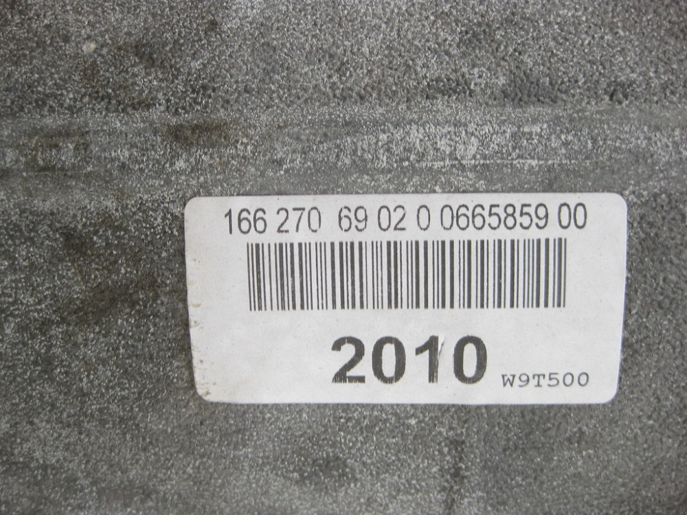 Mercedes-Benz  A7252701311 Автоматична 9-ступінчаста КПП 725.038 9G-Tronic в комплекті з гідротрансформатором A1722500202 E-class W212 E-class S212 GL Одеса - фото 8
