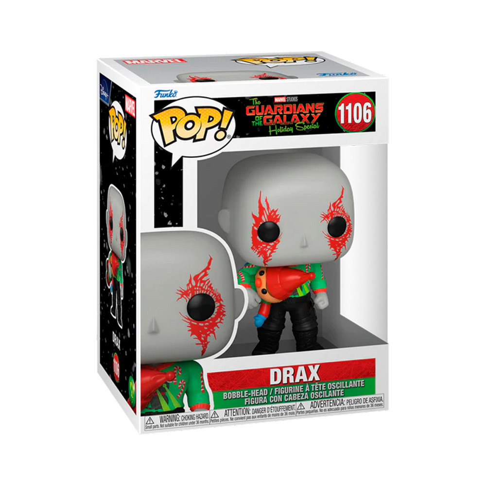 Ігрова фігурка Funko Pop! серії Вартові галактики: Holiday Special – Дракс Дніпро - фото 4