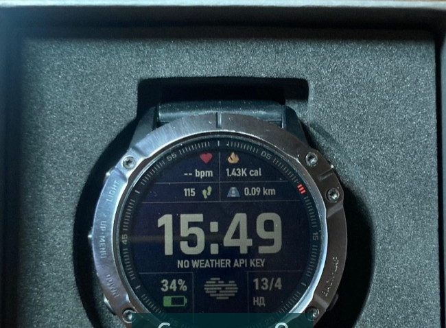 Смарт-Часи Garmin Fenix 6X Sapphire Carbon Gray. Київ - фото 3