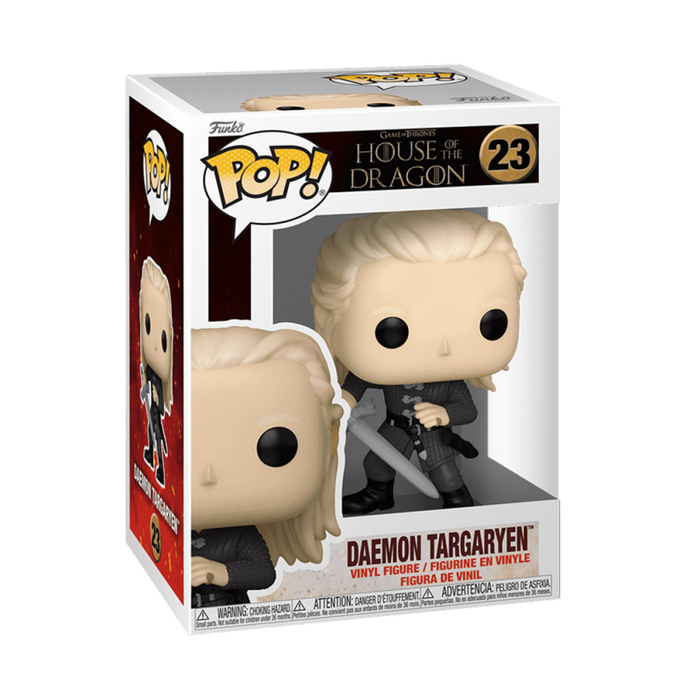 Ігрова фігурка Funko POP! серії Дім Дракона S4 - Деймон Тарґарієн з мечем Днепр - изображение 1