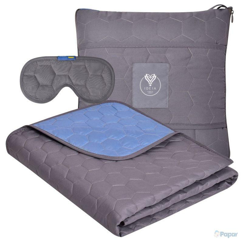 Дорожная плед подушка для путешествий IDEIA 120х180 Черновцы - изображение 1