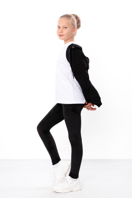 Лосини для дівчинки, велюр на хутрі топ Київ - фото 5