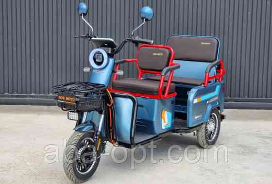 Електричний трицикл з кузовом SOK X3 МАХ 2000W-72V-28Ah шини 10" купити в інтернет-магазині Одеса