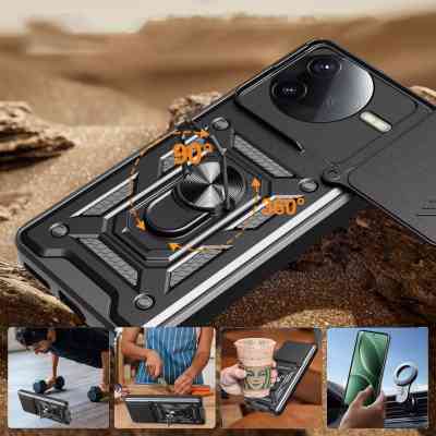 Чохол до мобільного телефона BeCover Military Poco F7 Pro Black (713536) Вінниця