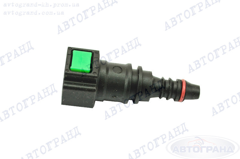 Роз'єм трубки 21082-21099, 2110-2170 прямий (Штуцер паливний пластиковий фіксатор) інжектор паливний Мукачево - фото 1