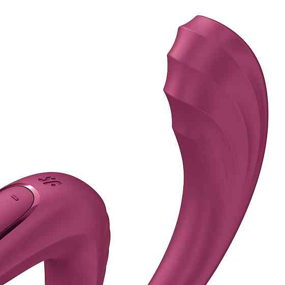 Вагинально-клиторальный вибратор Satisfyer G for Goddess 3 Wine Red (мятая упаковка!!!) Sex Aura Киев