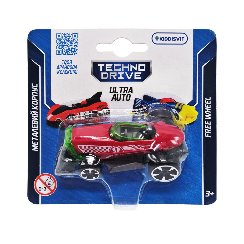 Игровая мини-машинка Ultra Auto TechnoDrive 250321W-5 металлический корпус Винница - изображение 1