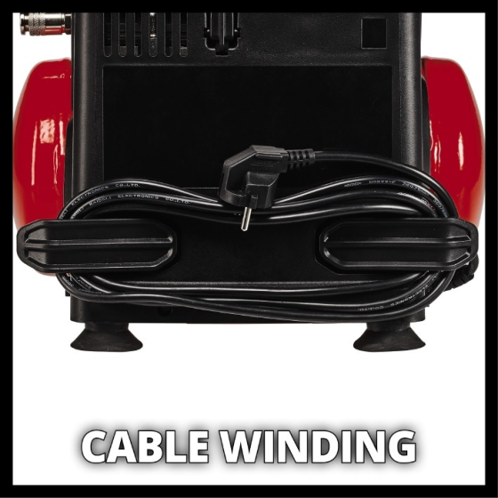 Мощный воздушный компрессор Einhell TC-AC 190/6/8 OF : 1.2кВт, 8 бар,объем бака 6 л, 190 л/мин (4020655) Киев