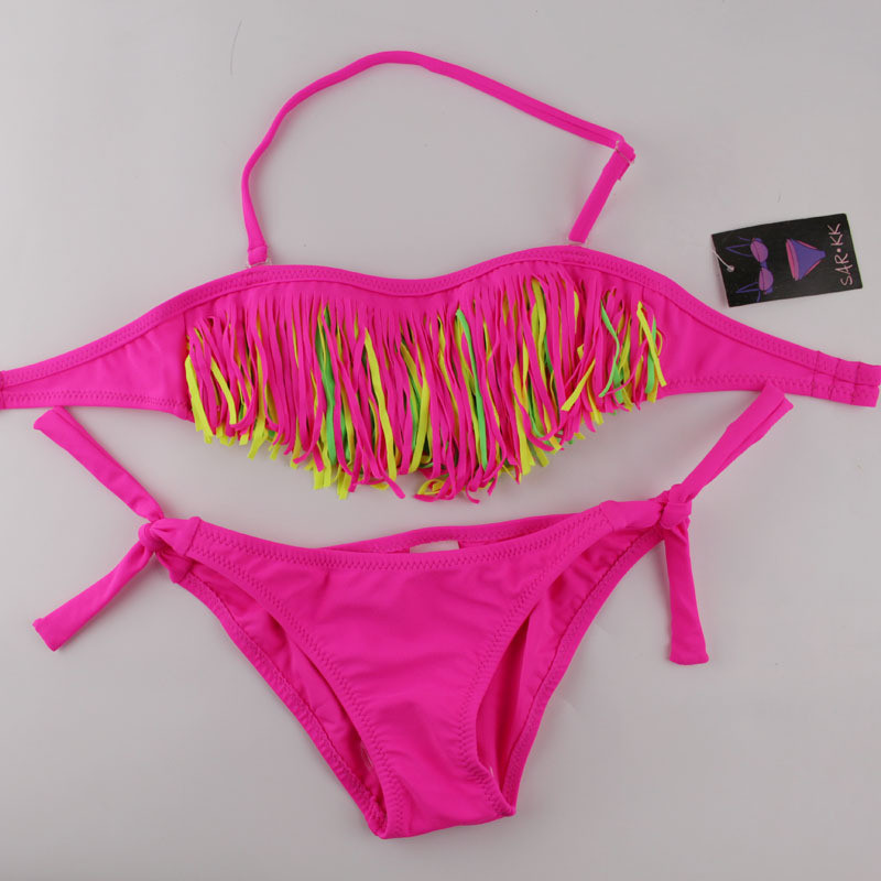 Купальник для детей раздельный разноцветный 128-134см Киев - изображение 1