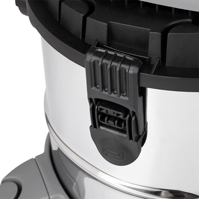 Пилосос INTERTOOL DT-1025, 1,4 кВт, >17 кПа, бак 20 л , розетка, HEPA фільтр, шланг 3 м - з металевим корпусом Львів - фото 2