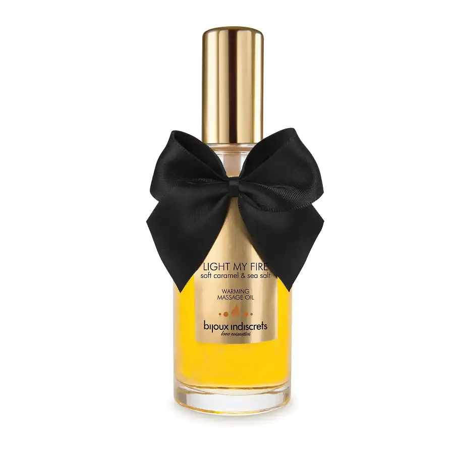 Розігрівальна олія Bijoux Indiscrets Light my Fire – Caramel&Sea salt Львів - фото 2