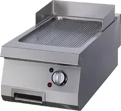 Гриль Maxima - Płyta grillowa Gastro Heavy Duty - Rowkowany chrom - Pojedyncze urządzenie - Głębokość 70 cm - Elektryczna Київ