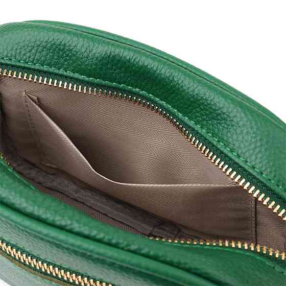 Сумка для жінок з натуральної шкіри Vintage 22900 Зелений Київ