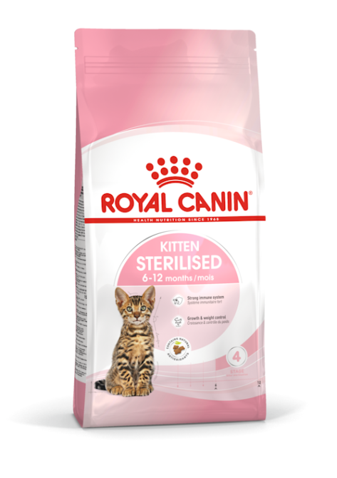 Сухий корм Royal Canin Kitten Sterilised для стерилізованих кошенят від 6 до 12 місяців на вагу 1 кг Вінниця - фото 2