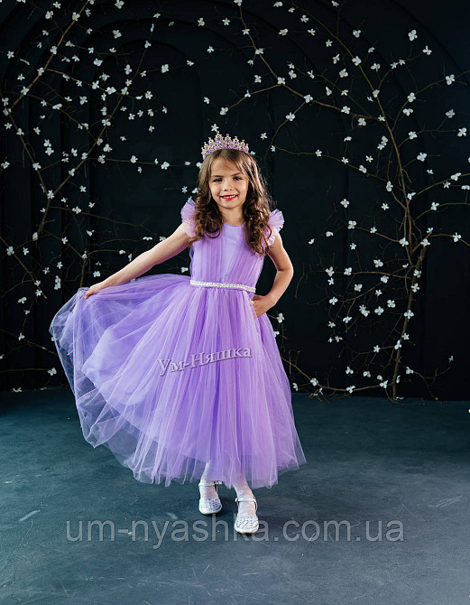 Лавандовое платье пышное Кривой Рог - изображение 1