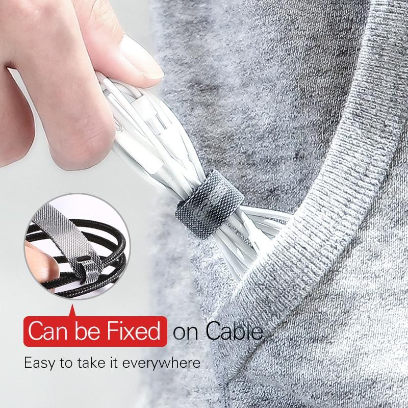 Стяжка для кабелю Ugreen LP146 (Чорна, 1 шт) Николаев - изображение 6