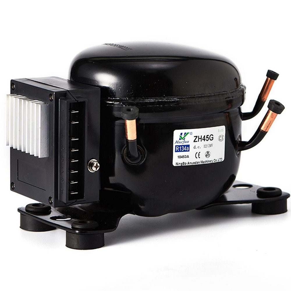 Компресор для автохолодильника 12/24 Вольт Anuodan ZH45G (R-134a, DC12V, DC24V) Київ - фото 8