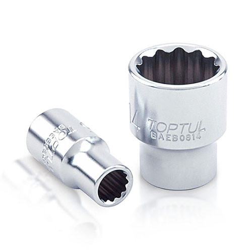 Торцева головка TOPTUL 1/4" 14 мм 12-гранна BAEB0814 Чернігів - фото 1