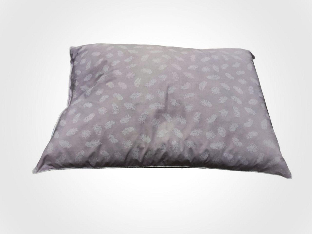 Подушка перьевая размер 70×70 (68*68) с кантом, подушка перо Киев - изображение 1
