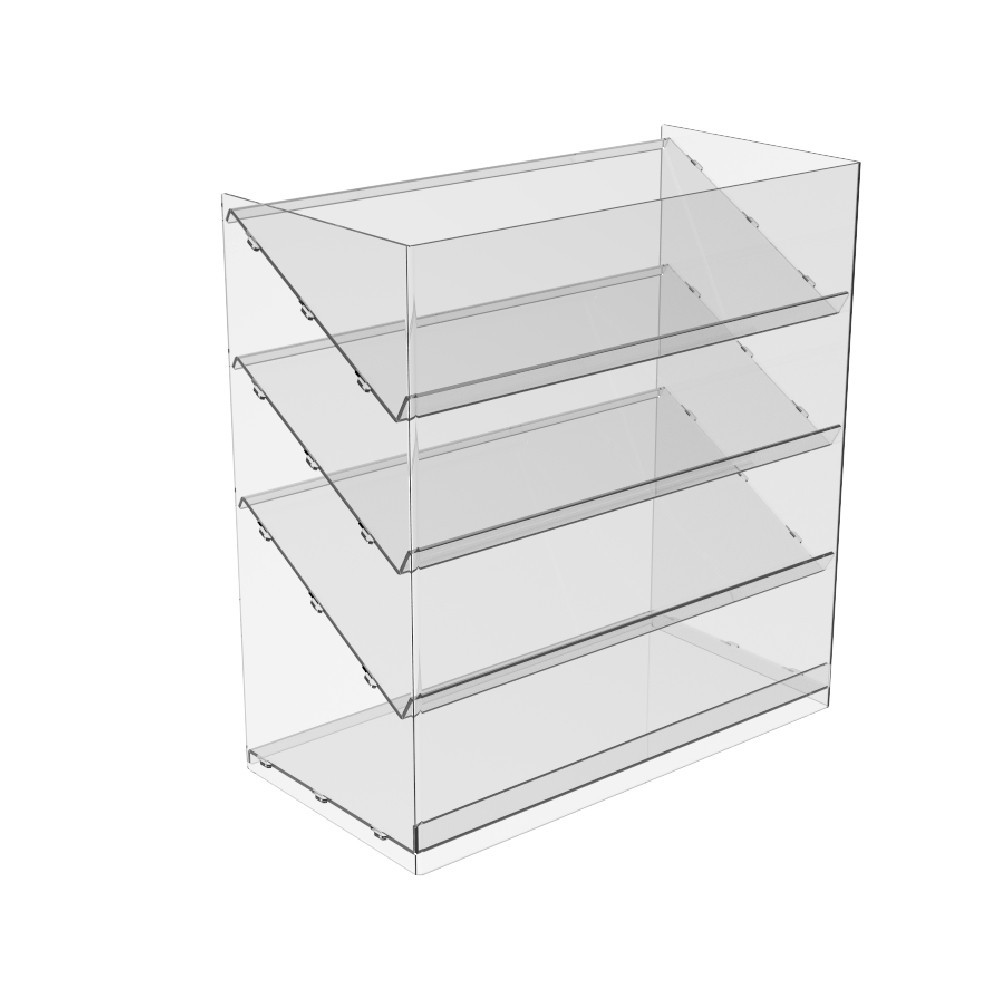 Підставка вітрина EKOSTAR 4 полиці 400х200х420 Київ - фото 7