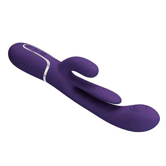 Вибратор с стимулятором клитора PRETTY LOVE - Shonia Dark Purple 3 in 1, BW-500041-2 Sex Aura Киев