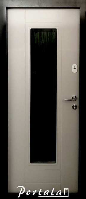 Двери уличные, МДФ-покраска по RAL,серия ТРИО, модель Р-6 Ковка 850 Киев - изображение 2