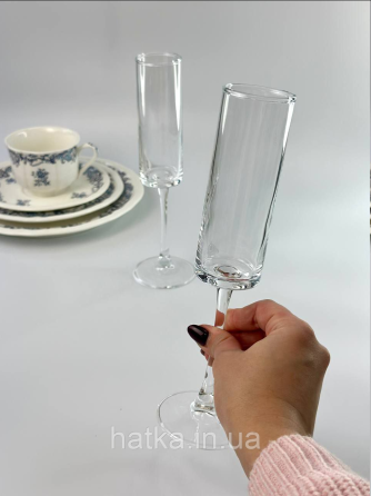 Набір келихів 6 шт. для  шампанського "Делайт" 150 мл 102-1703 Київ