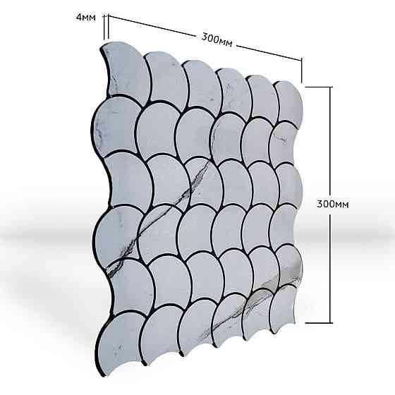 Самоклеящаяся PET мозаика 300х300х4мм SW-00001666 Днепр