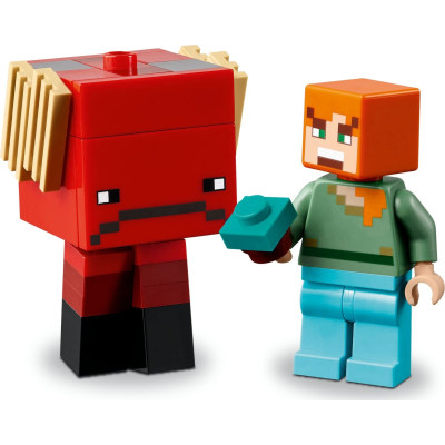 Конструктор LEGO Minecraft Битва с лавой в Незере (21266) Винница - изображение 3