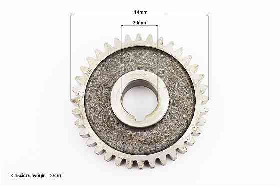 Шестерня пускового вала Z-36, d-30mm ZS1100 Киев