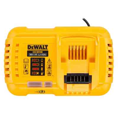 Зарядний пристрій для акумуляторів інструменту DeWALT 18V, 54V, ток 8А, 0.65 кг (DCB118_N473860) Вінниця