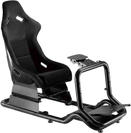 Крісло-кокпіт із кріпленням для керма та педалей GamePro RS167 Black ( 18108 ) Харьков