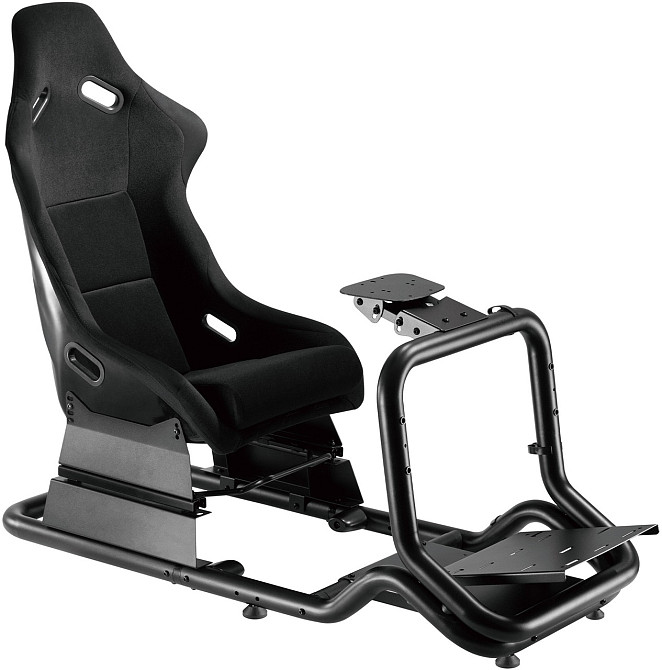 Крісло-кокпіт із кріпленням для керма та педалей GamePro RS167 Black ( 18108 ) Харьков - изображение 3