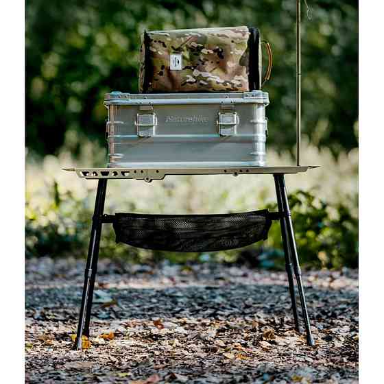 Стіл складаний Naturehike CNK2450JJ025 60х40 см алюміній Оливковий Вінниця