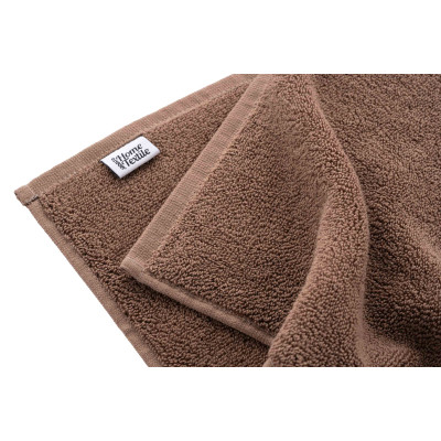 Рушник Ardesto для ніг махровий Benefit 100% бавовна шоколад 50х70 см (ART2457CH) Вінниця - фото 5