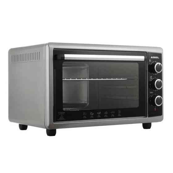 Бытовая электро духовка ASEL AF-50-23 1500 Вт 50 Л, Энергоэффективная мультипечь, Духовка духовой шкаф OF-21 Львов